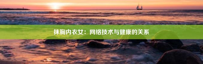 抹胸内衣女：网络技术与健康的关系