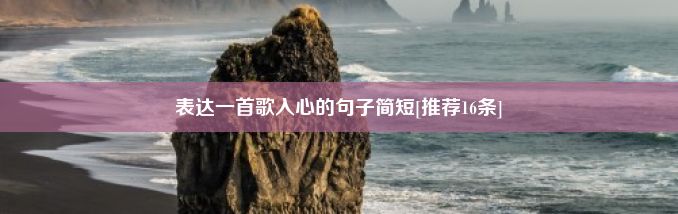 表达一首歌入心的句子简短[推荐16条]